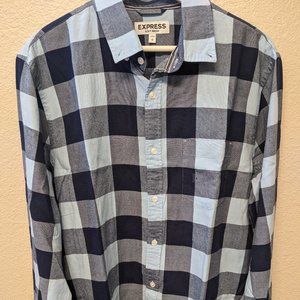Express Plaid Flannel Shirt